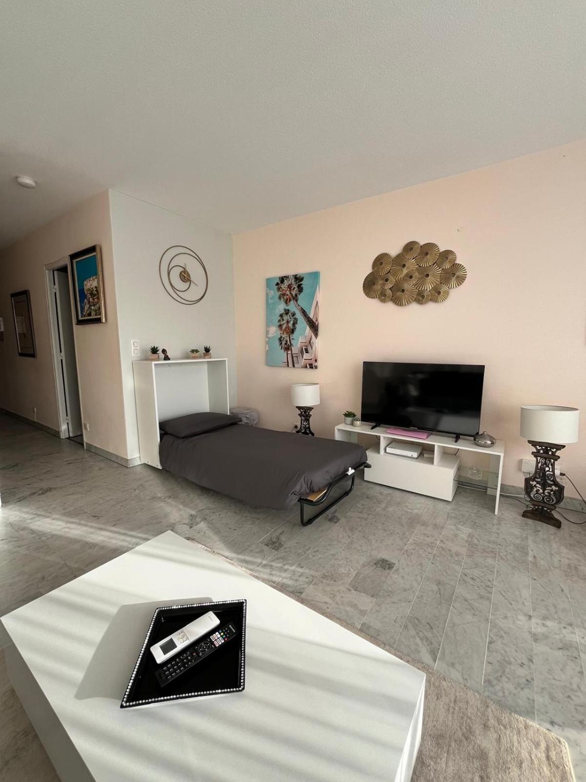 Grand Studio Localisation Ideale Antibes Exterior photo